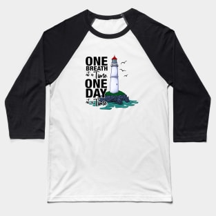 One Breath at a Time Baseball T-Shirt